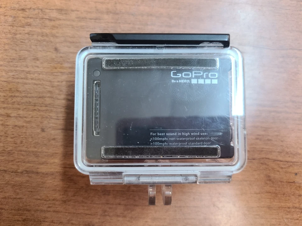 GoPro HERO 4 BLACK 4K Action Camcorder Camera Clear Case Powers On CHDHX-401 - Image 2 of 2