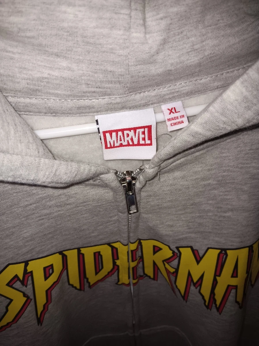 Sudadera con Capucha Marvel Spiderman Cremallera Completa XL NUEVA CON ETIQUETAS