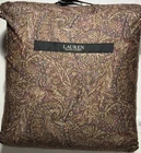 NEW Ralph Lauren Hallie Paisley Comforter King Size Neutral Color 100% Cotton