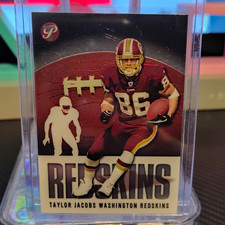 Topps 2003 Pristine Taylor Jacobs Rookie Washington Redskins #135 Football Card. rookie card picture