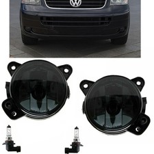 SET Klarglas HB4 Nebelscheinwerfer Schwarz Smoke für VW T5 / Crafter /Polo 9N3