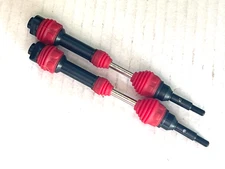 Rear Drive Shaft / CVD Fit 1/10 Traxxas Jato 2.5 / 3.3 Red