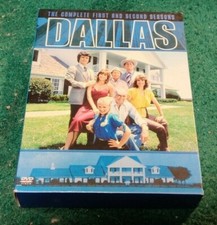 DALLAS TV Series DVD Seasons 1-2 5-Disc Box Set EWINGS