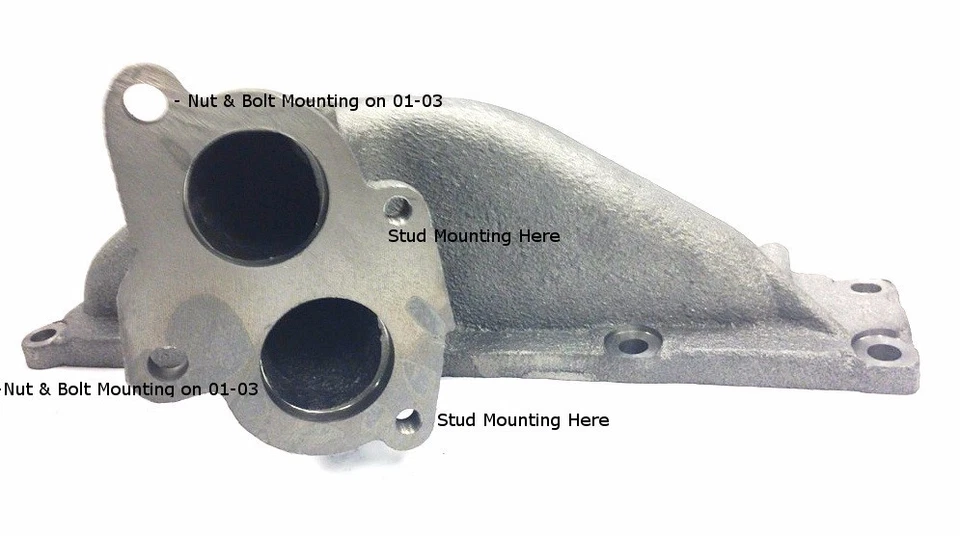 Colector de escape Isuzu Rodeo 2,2 L 2001 2002 2003 Foto 4 de 4