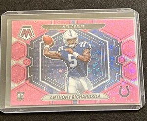 2023 mosaic anthony richardson no huddle NFL Debut Pink Disco /20