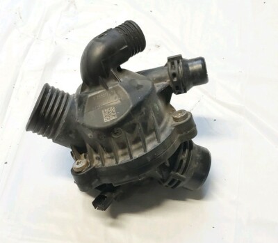07-10 BMW 3.0 X5 E70 E71 COOLANT THERMOSTAT HOUSING 7550172 OEM