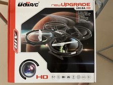 Udi R/C U818A Black 2.4 GHz 4 CH 6 Axis Gyro Quadcopter Drone w/Camera