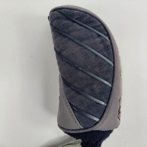 King Cobra SS Golf Club Driver Wood Head Cover #5 Blue Grey - Picture 5 of 6