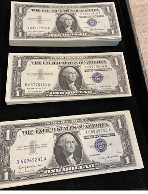 Anniversary Notes Circulated Currency Currency Special Date Banknote Birth Date December 11 or November 12 1957 One Dollar Bill U.S