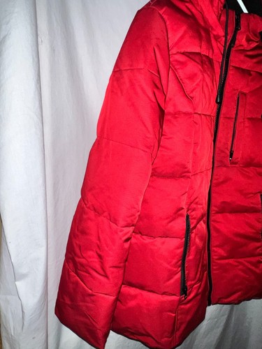 Women's Artic Expedition Hooded Red Coat Down Filled small petit - Picture 4 of 12