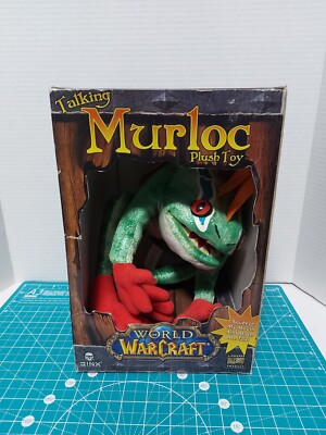 World Of Warcraft Talking Murloc Plush - Blizzard Jinx Works Collectable - RARE