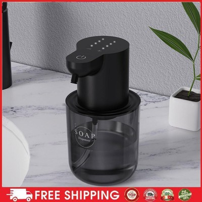 400ml Touchless Soap Dispenser Automatic Gel Soap Dispenser for Bathroom(Black) 