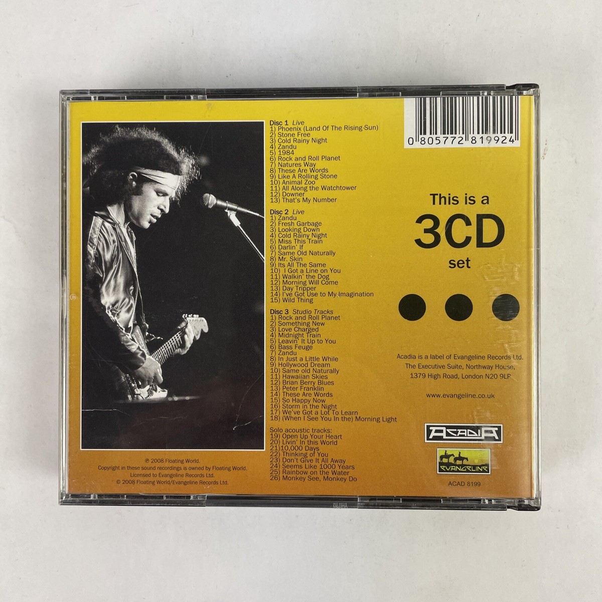 Spirit - Rock and Roll Planet: 1977-1979 3 CD Set #20 805772819924 