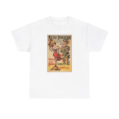 Vintage Paris Nectar Bourguignon Apéritif Gildan Unisex Heavy Cotton Tee