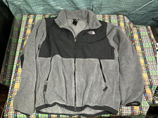The North Face Black Gray Fleece Boys Jacket Coat - Sz. XL 18/20