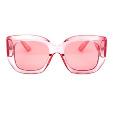 Women's Vintage Fashion Sunglasses Semi Thick Square Shades UV400