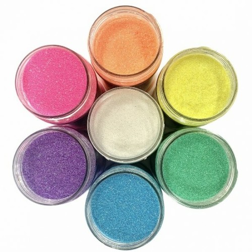 Craftworkz Ultra Fine Glitter Laser Opalescent Glitter 113g Pastel Resin Clay - Picture 2 of 3