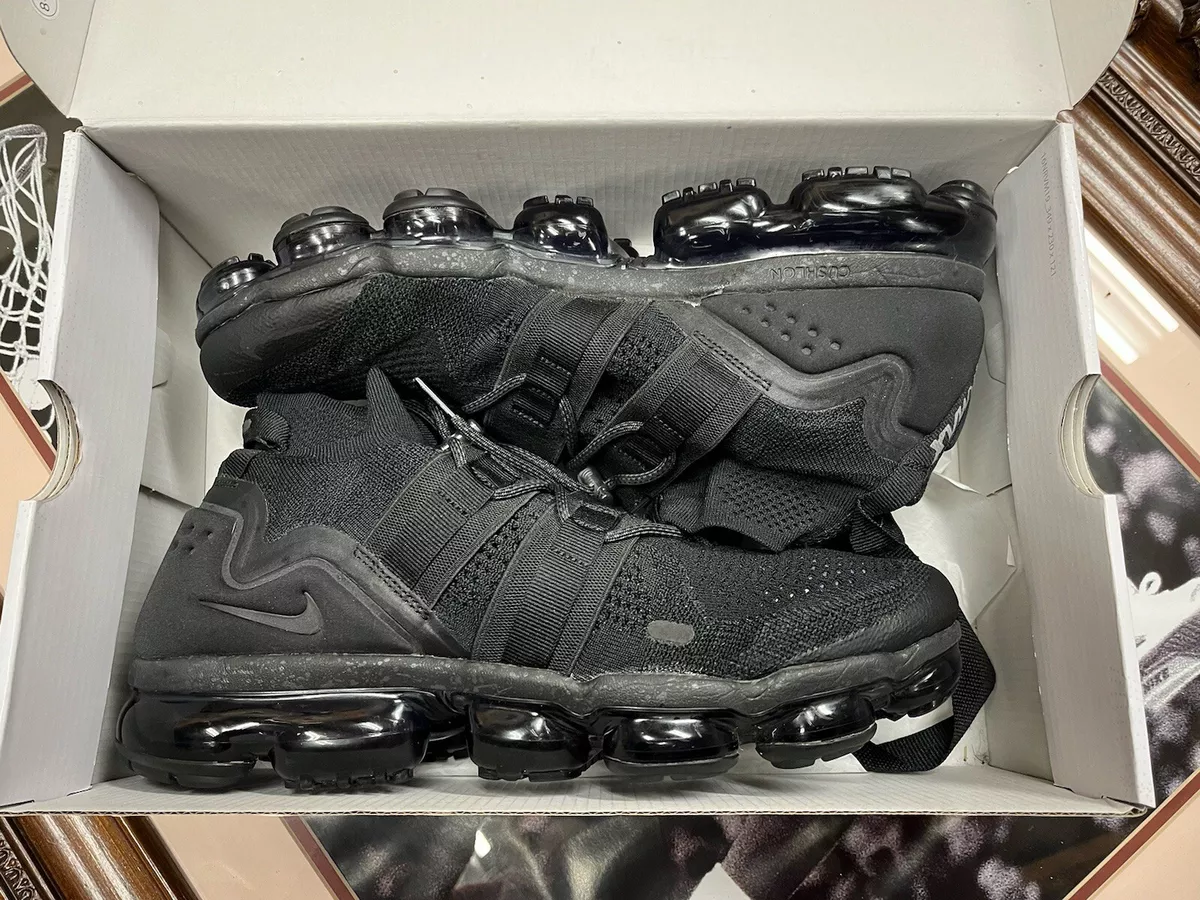 Nike vapormax utility sales hombre negro
