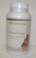 Nu Skin Nuskin Pharmanex Marine Omega MarineOmega Sealed 120 Softgels Bundle