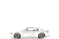 Ignition Model 1:18 Nissan Skyline GT-R R32 MINE'S in White