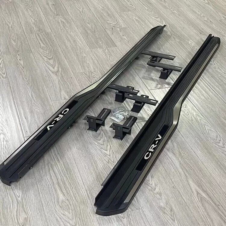 2PCS Fits for Side Steps HONDA CR-V 2023 2024 2025 Running Board Black Nerf Bar - Image 4 of 4