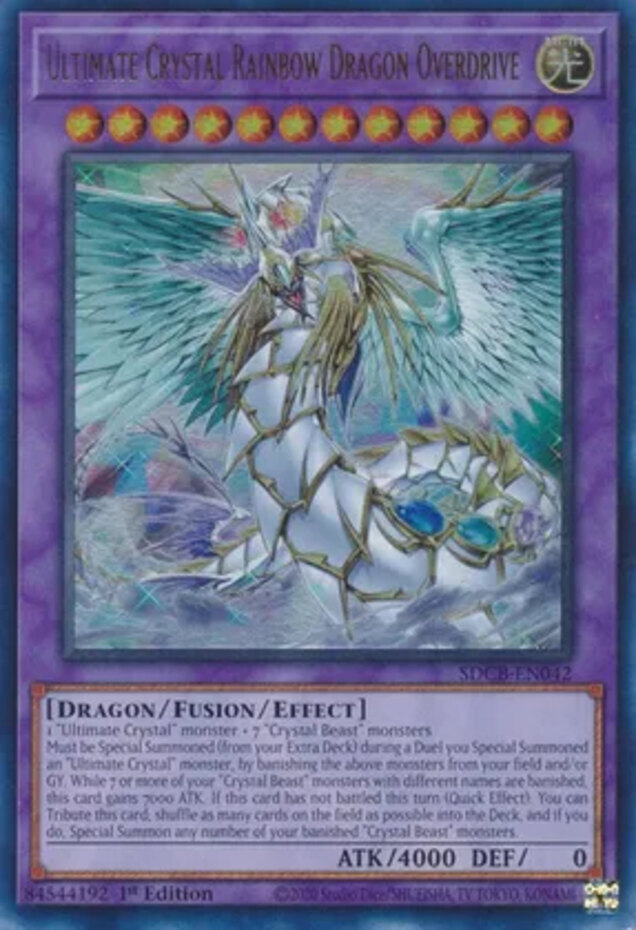 Yugioh! Ultimate Crystal Rainbow Dragon Overdrive - SDCB-EN042