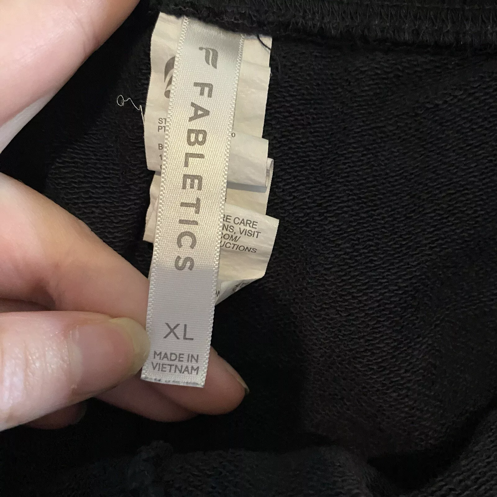 fabletics jogger elastic waist drawstring sweatpants