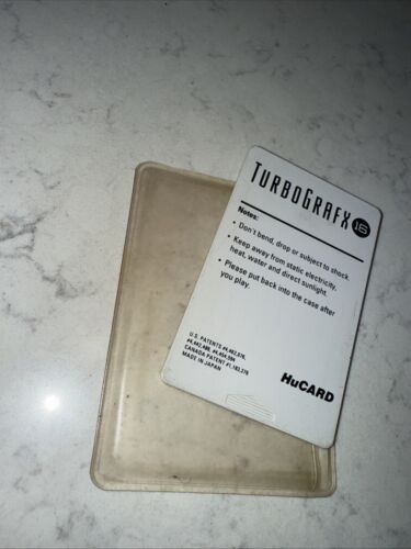 Klax TurboGrafx 16 TG-16 1990 Authentic Cart + Sleeve - Picture 3 of 3