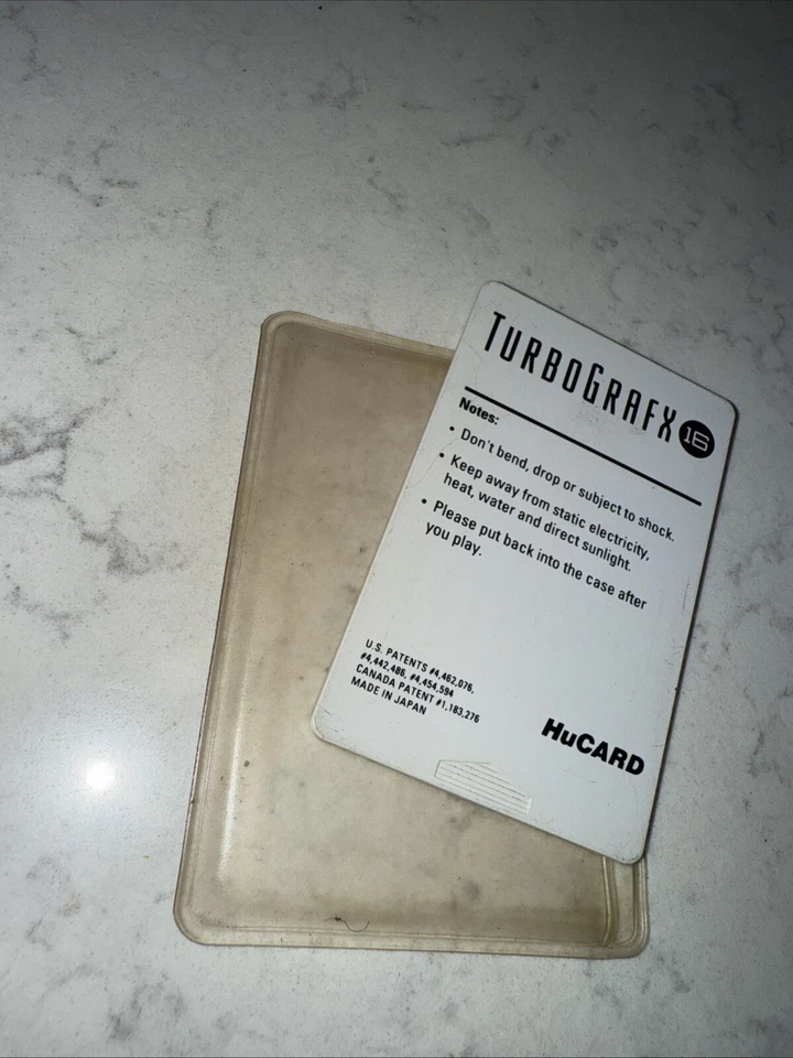 Klax TurboGrafx 16 TG-16 1990 Authentic Cart + Sleeve - Image 3 of 3