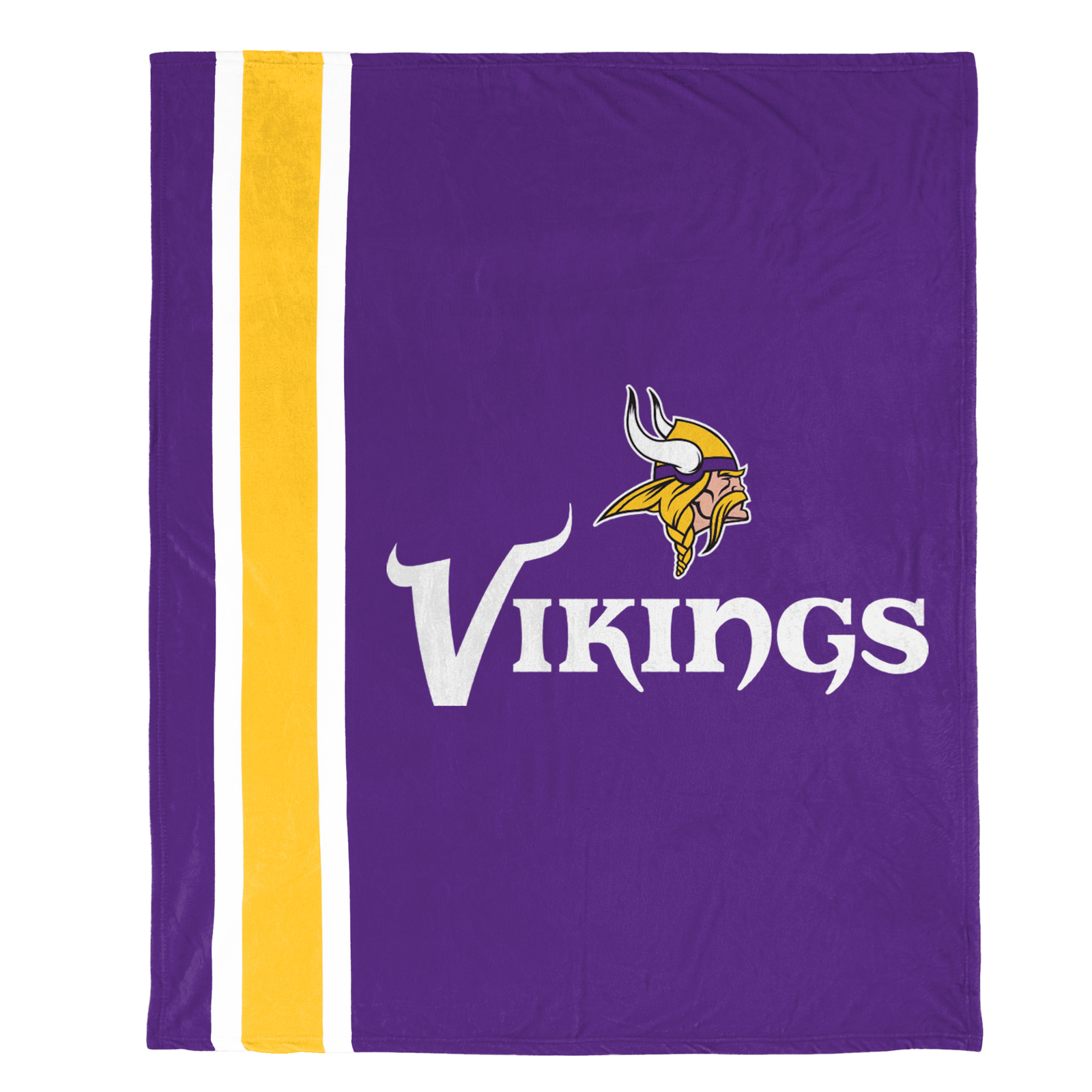 Мягкое плюшевое одеяло FOCO NFL Minnesota Vikings из микро-рашели, 50 x 60