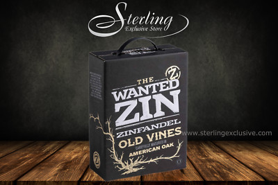 The Wanted Zinfandel IGT Old Vines 14,5% 3.000ml BiB (Bag in Box)