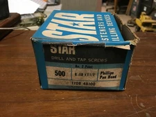 500 Count Box of 8-18X 1 1/2'' Phillips Head Drill/ Tap Screws Sheet Metal Screw