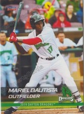2019 Dayton Dragons Mariel Bautista RC Rookie Cincinnati Reds