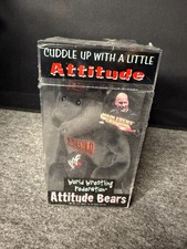 Sealed WWF Attitude Bears Stone Cold Steve Austin-WWE Titan Sports 1999