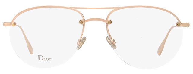 Gold Copper Women's Dior Stellaireo 11 0ddb 55 Eyeglasses for sale online |  eBay