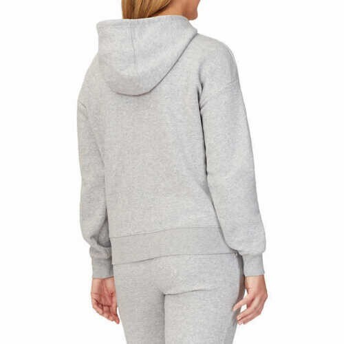 Felpa con cappuccio donna Fila morbida spazzolata pile grigio vera taglia e colore