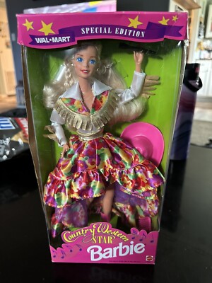 Walmart Country Western Star Special Edition Barbie Doll Mattel NRFB
