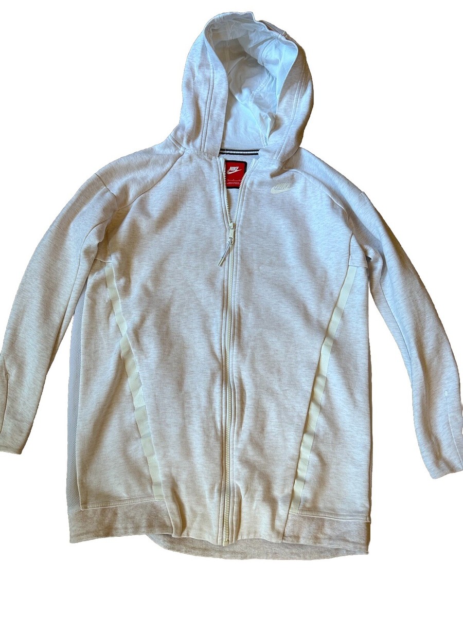 nike cream oversized sweatshirt