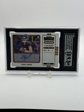 2022 Panini Contenders RSV-DLO Drake London Rookie Ticket Swatch Auto SGC 9.5 📈