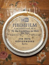 Defa film domowy nr 114, Zwierzęta świata, SW, 8mm normalny jacht/superacht 60m