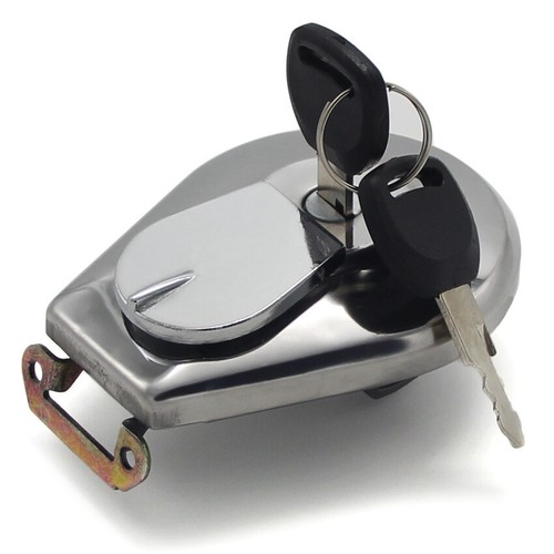 Fuel Gas Tank Cap Cover Keys for Honda CB250 CB650SC VT750C Shadow VRX400 CBX750 - Picture 3 of 6