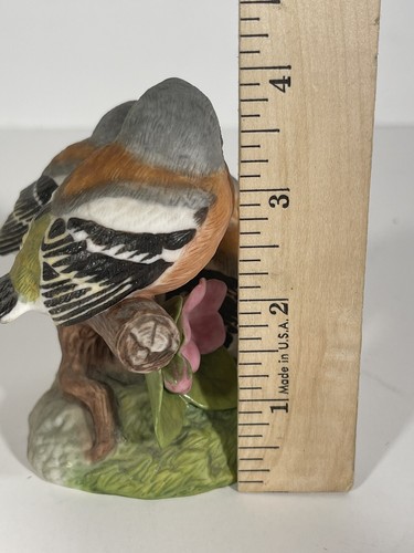 Franklin Mint porcelain 1987 Sweet Slumber Sculpture by Peter Barrett Birds RARE - Picture 8 of 10