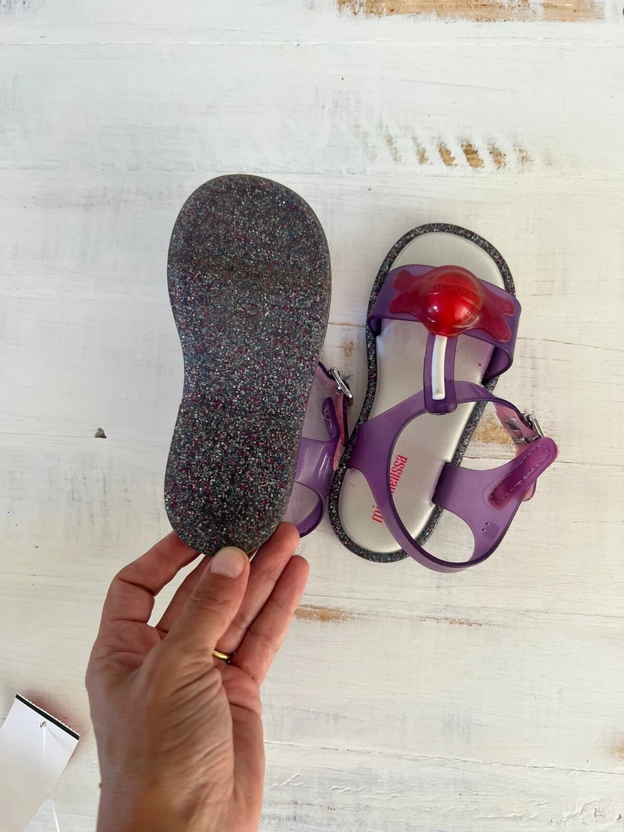 ADORABLE Mini Melissa Lollipop Sandals. She will be just trendy with it