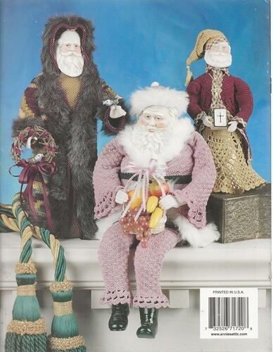Yes Virginia, There Are Five Old World Santas To Crochet - Book - Picture 2 of 2