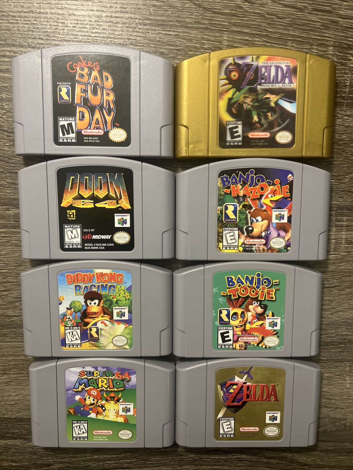 nintendo 64 zelda games
