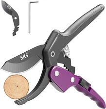 Professional SK5 Alloy Steel 8" Pruning Shears and Branch Tree Trimmer