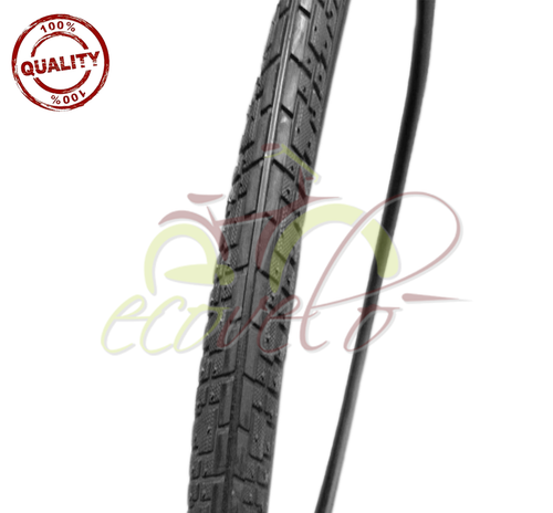 COPERTONE PNEUMATICO BICI BICICLETTA CITY TREKKING NERO 700 32 28 1 5/8 1/4  | eBay