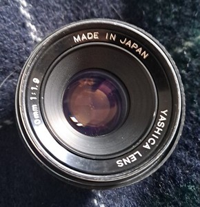 YASHICA LENS DSB 50mm f1.9