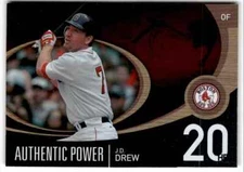 2007 SP Authentic Power J.D. Drew Boston Red Sox #AP-22