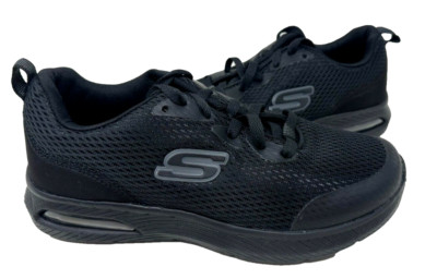 Skechers Women's Work Relaxed Fit Dyna Air SR Sneakers Blk Size:8 #77285 205S